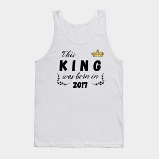 King born in 2017 Tank Top